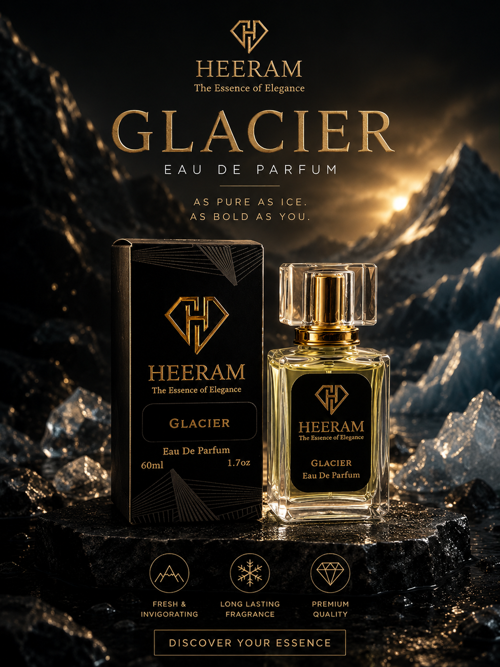 Glacier Eau De Parfum for Men