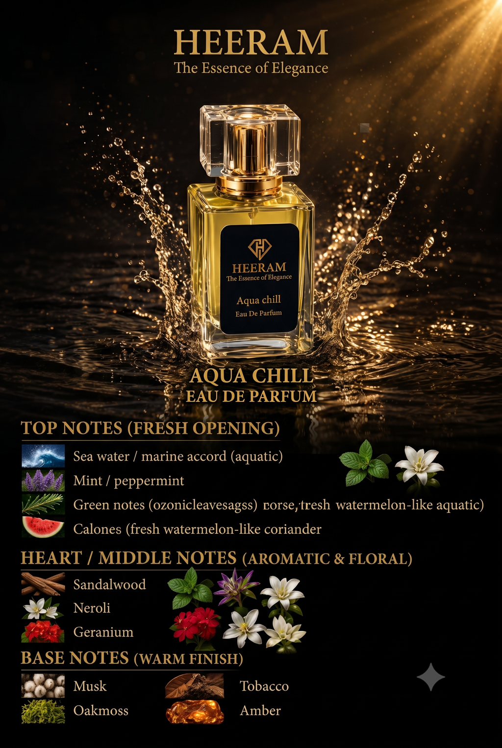 Aqua Chill Eau De Parfum For Men